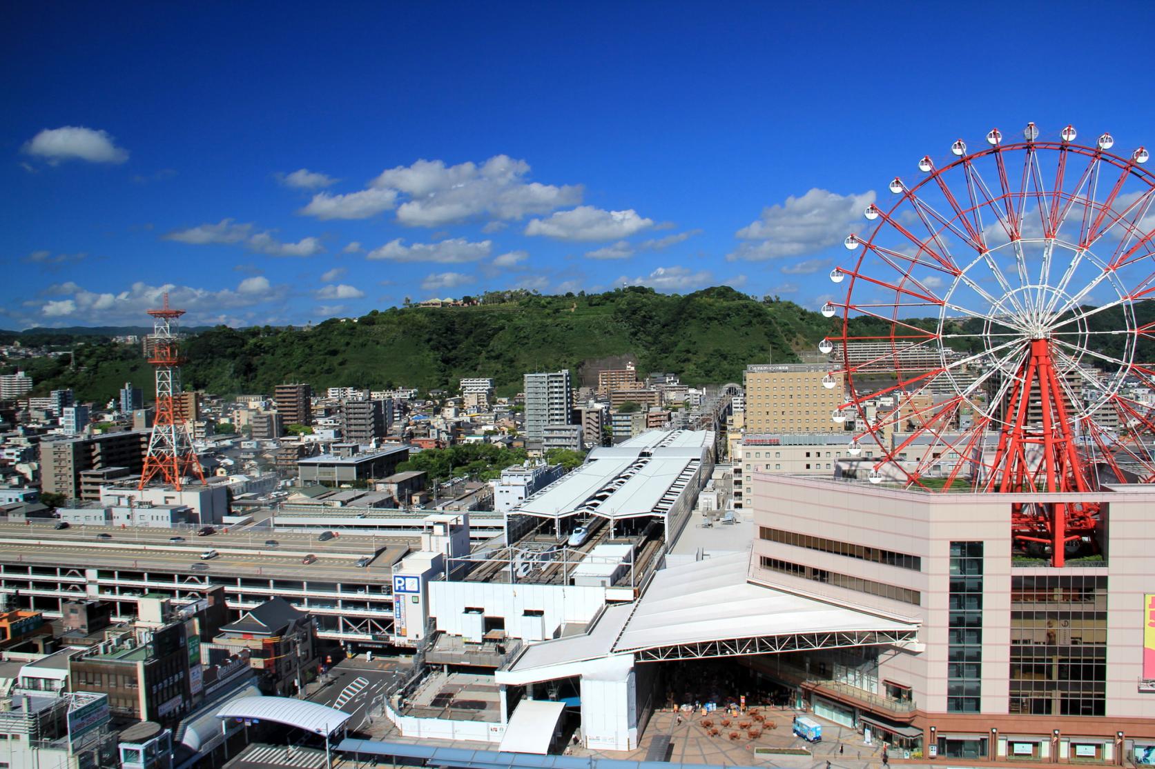 The hop-on hop-off Kagoshima City View buses are convenient for sightseeing in the City.-1