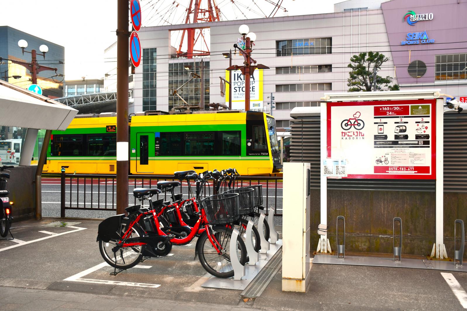 鹿児島中央駅サイクルポート-1