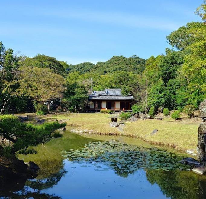 旧島津氏玉里邸庭園-1