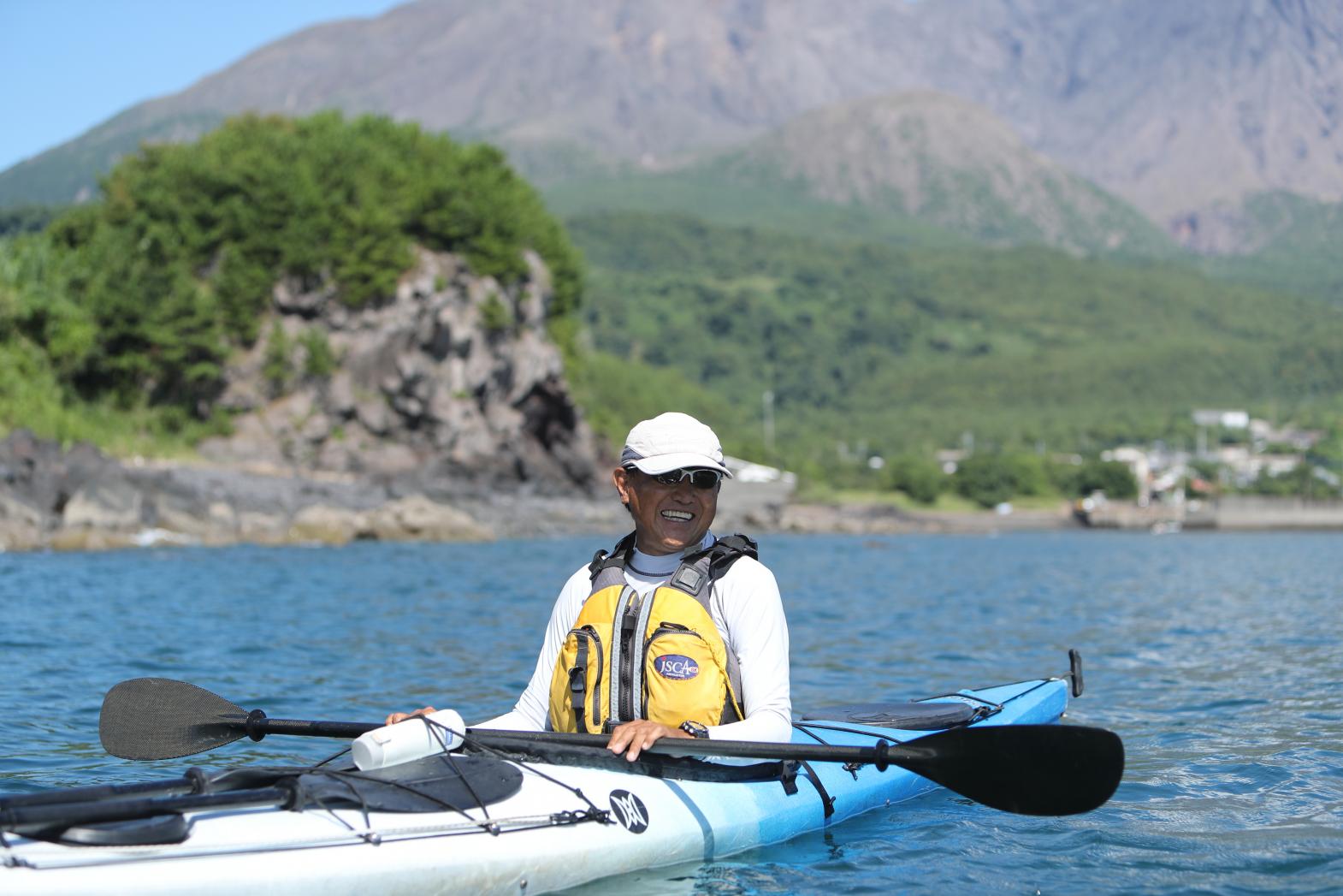 Kayaking & Trekking Tour: Kayak along the coast of the active volcano Sakurajima and explore a canyon, which can only be accessed from the sea-4