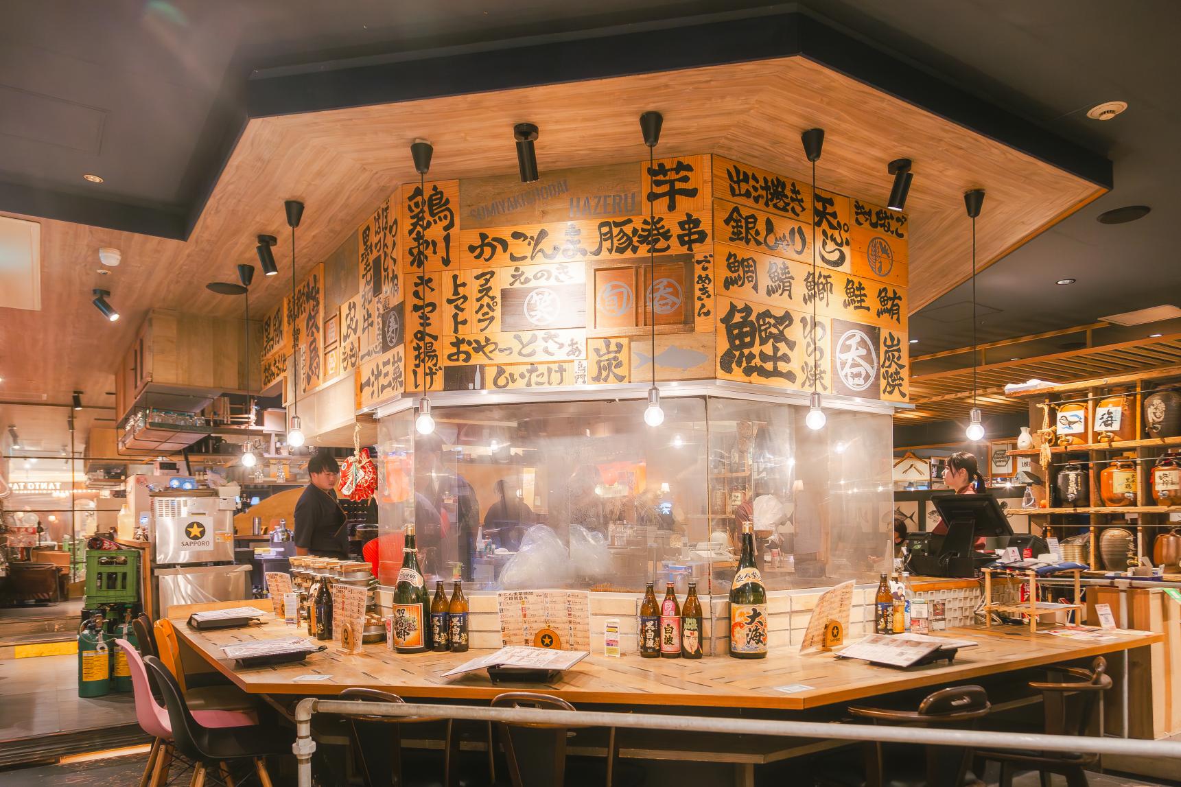 在炭火烧烤的专门店品尝鹿儿岛的美食-0