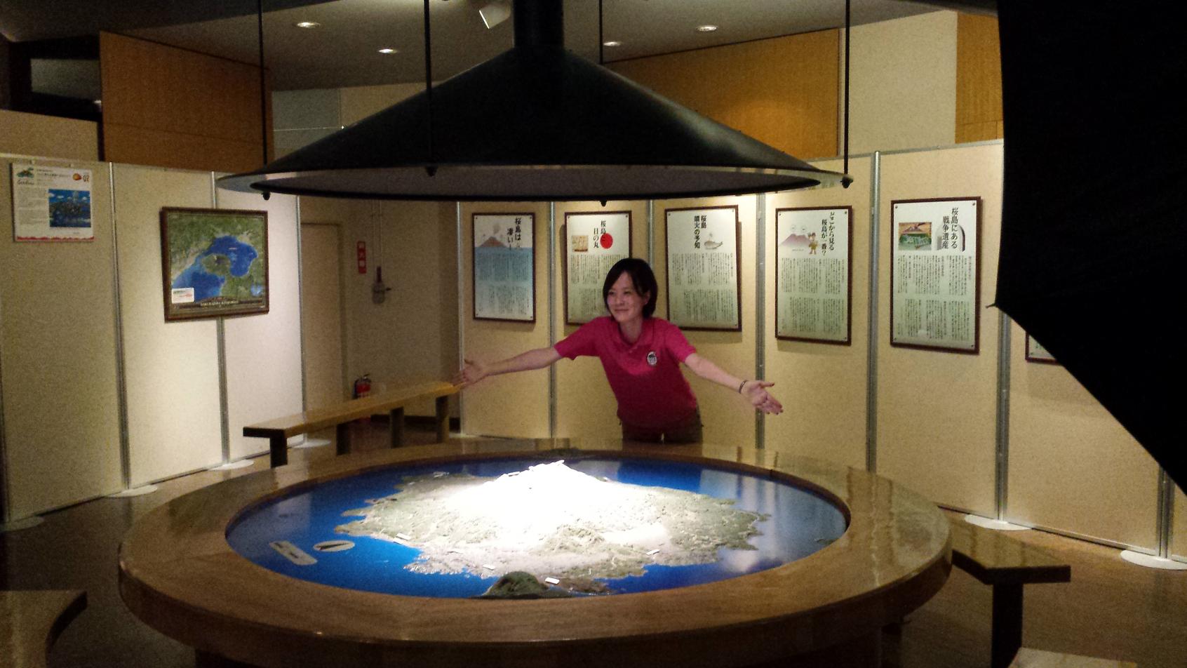 화산의 역사도 관광도, 사쿠라지마를 알기 쉽게 소개-2