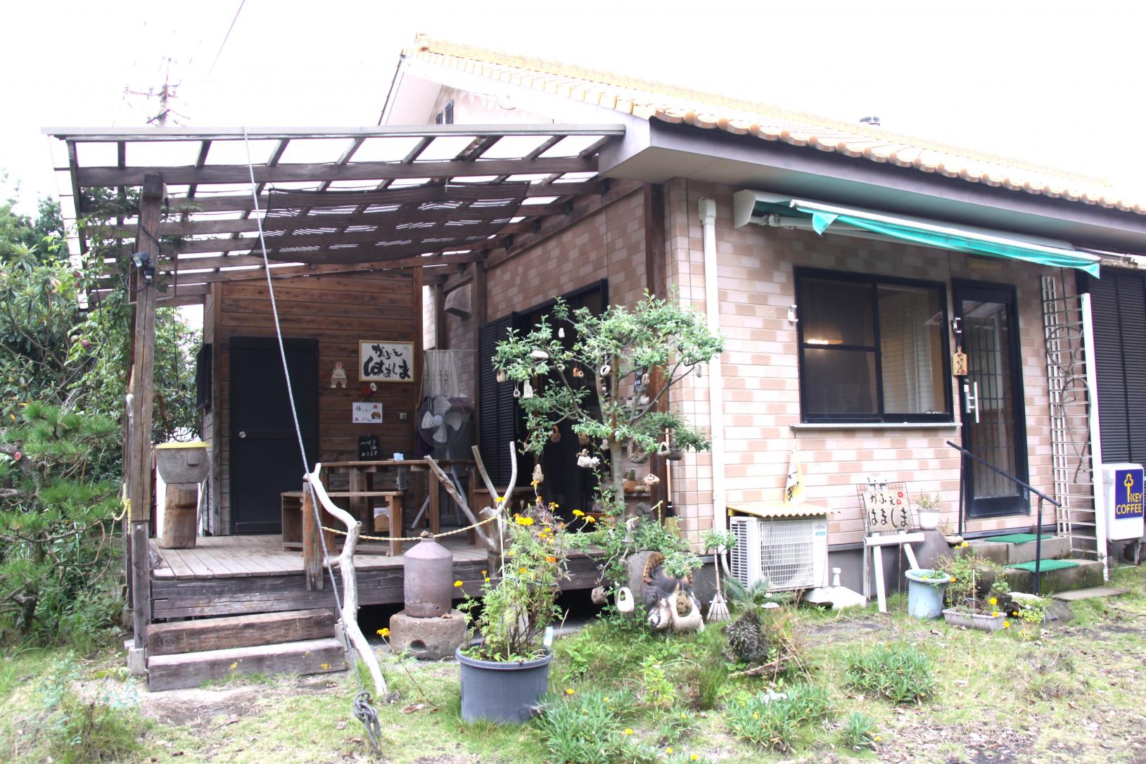 카페에서 잠시 휴식을 취하면서 사쿠라지마를 느껴보는, 만들기 체험-0