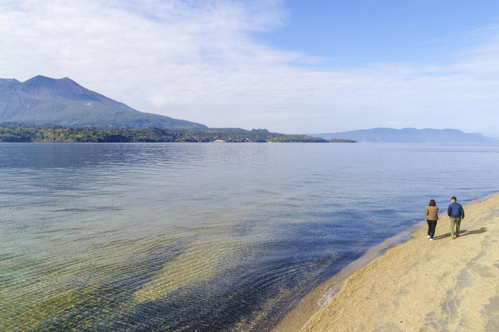 Shinjima Island was under water about 200 years ago but now is a new tourist spot where holidaymakers can feel as if they were relaxing on a private beach!-1