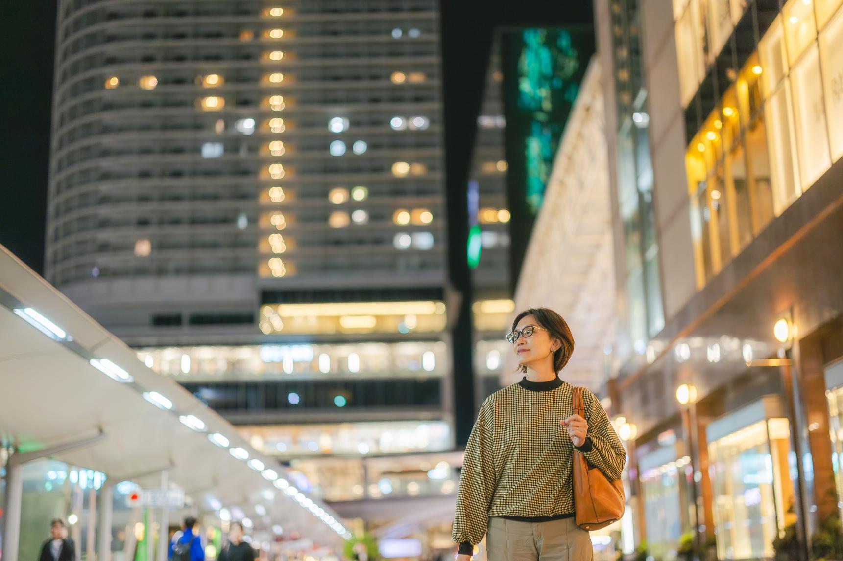 市街地のライトアップ・夜景を楽しむ-1