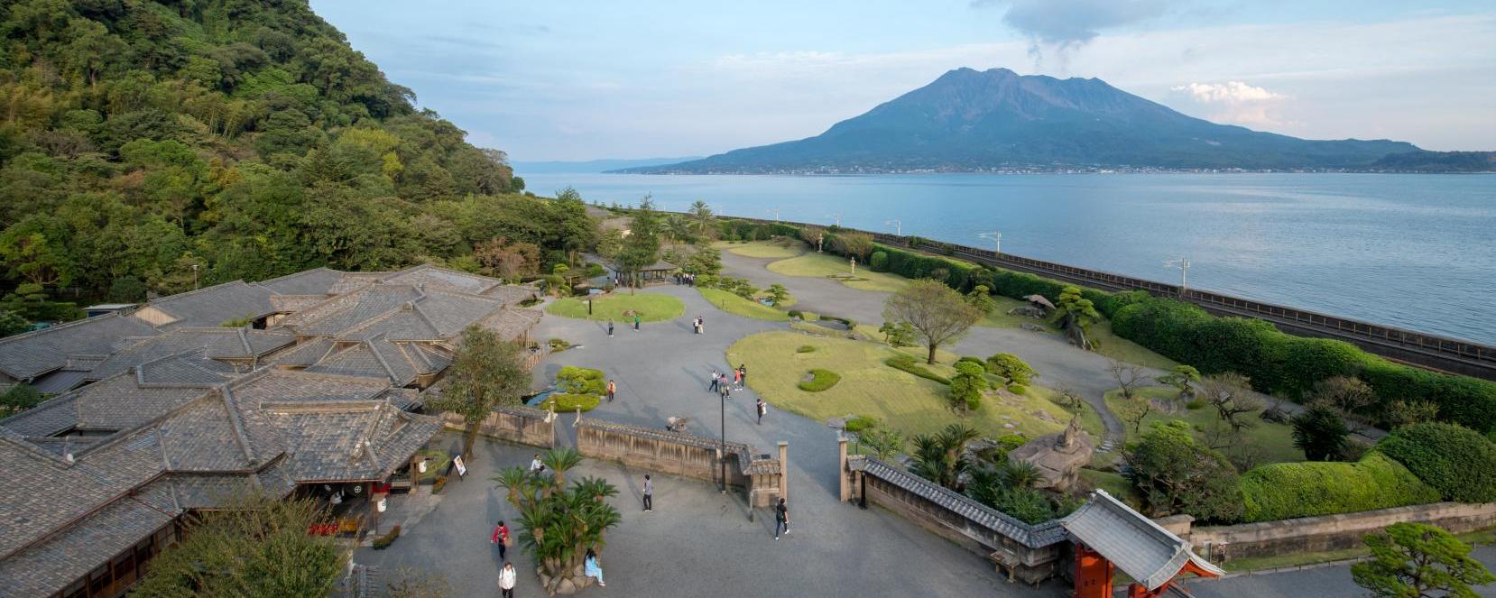 仙巌園と集成館～桜島を望む島津家の別邸。雄大な景色と世界遺産を体感できる感動スポット！ ～-1