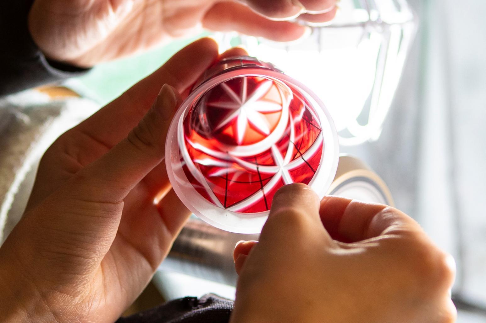 切子カット体験　-1