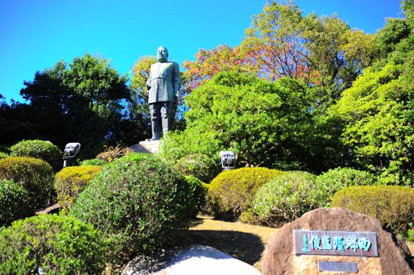 Bronze statue of Saigo Takamori-0