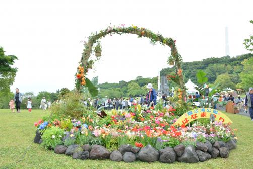 긴코완 공원 꽃 축제-4