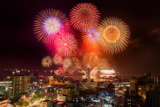 Kagoshima Kinko Bay Summer Night Fireworks Festival-1