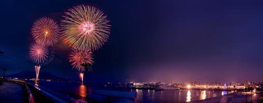 Kagoshima Kinko Bay Summer Night Fireworks Festival-1