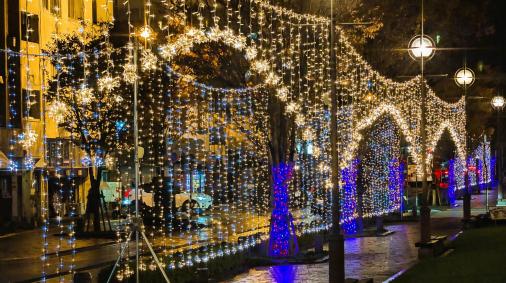 미나토 오도리 공원 일루미네이션-2