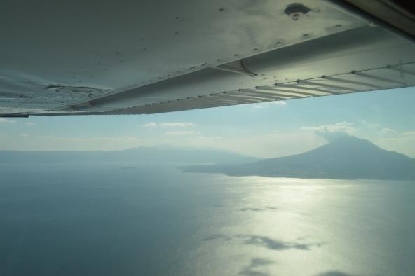 Sightseeing flight: Sakurajima course-6