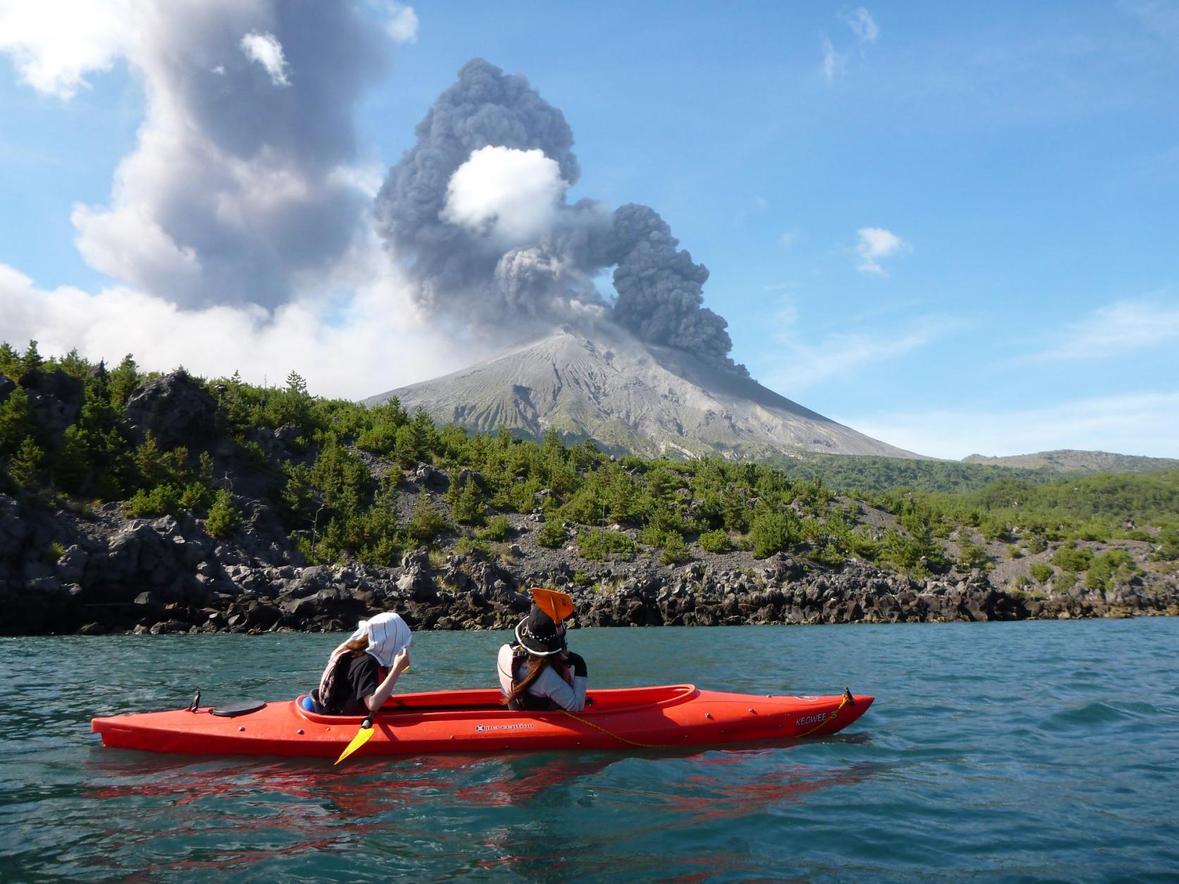 【Kagoshima Kayaks】A half-day Sakurajima kayaking tour-9