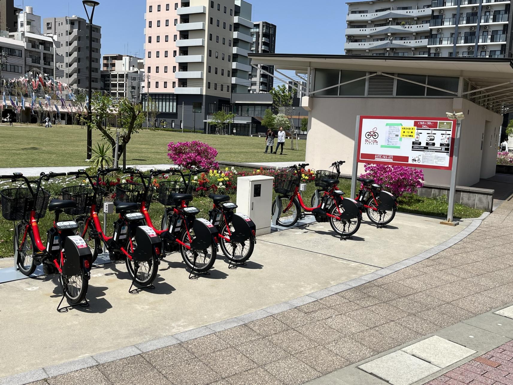 鹿兒島市共享自行車「KAGORIN」-1
