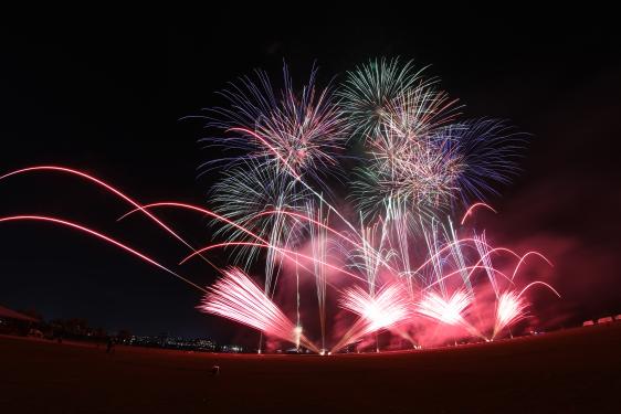 Sakurajima Art Fireworks-2