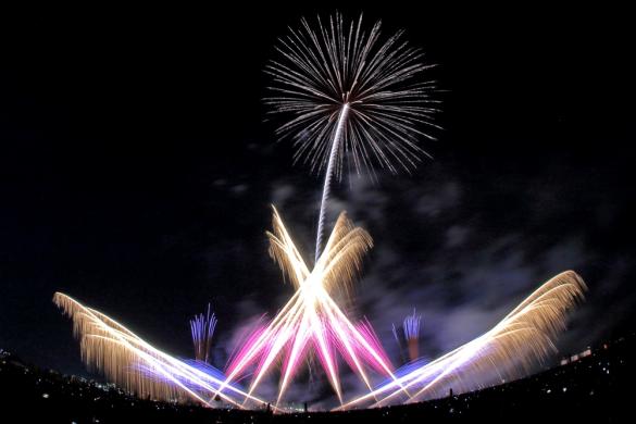 Sakurajima Art Fireworks-5