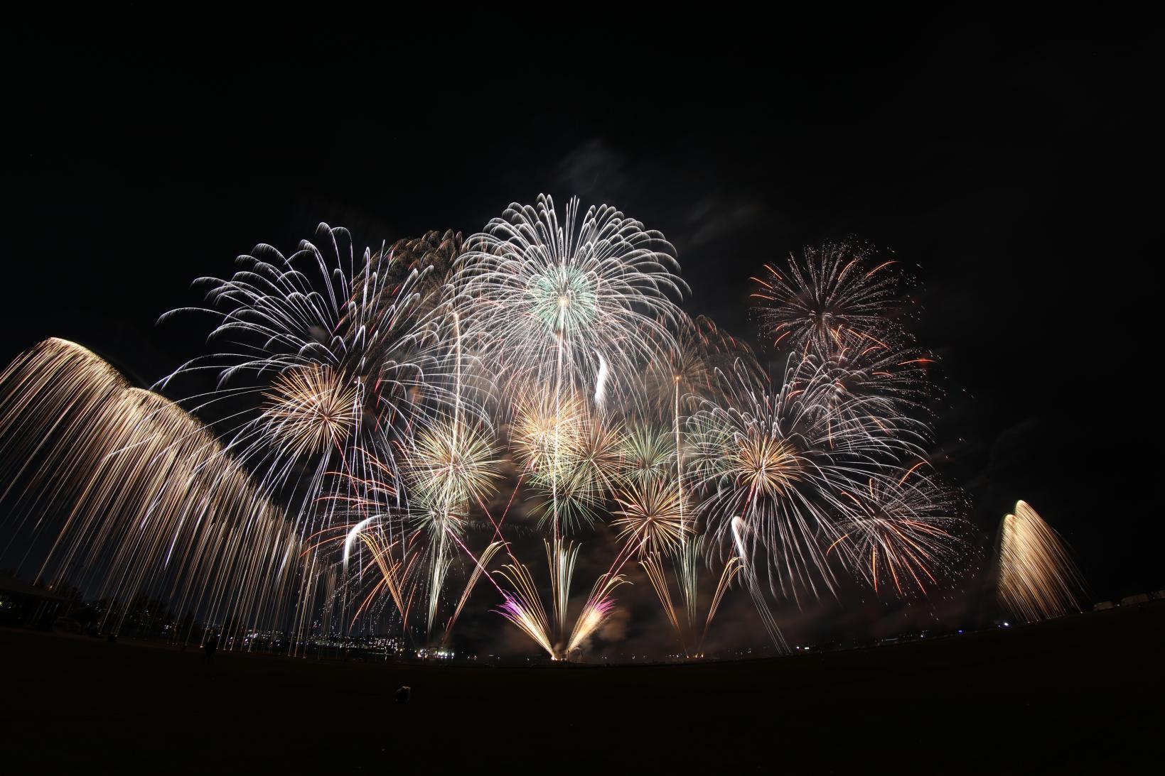 Sakurajima Art Fireworks-3