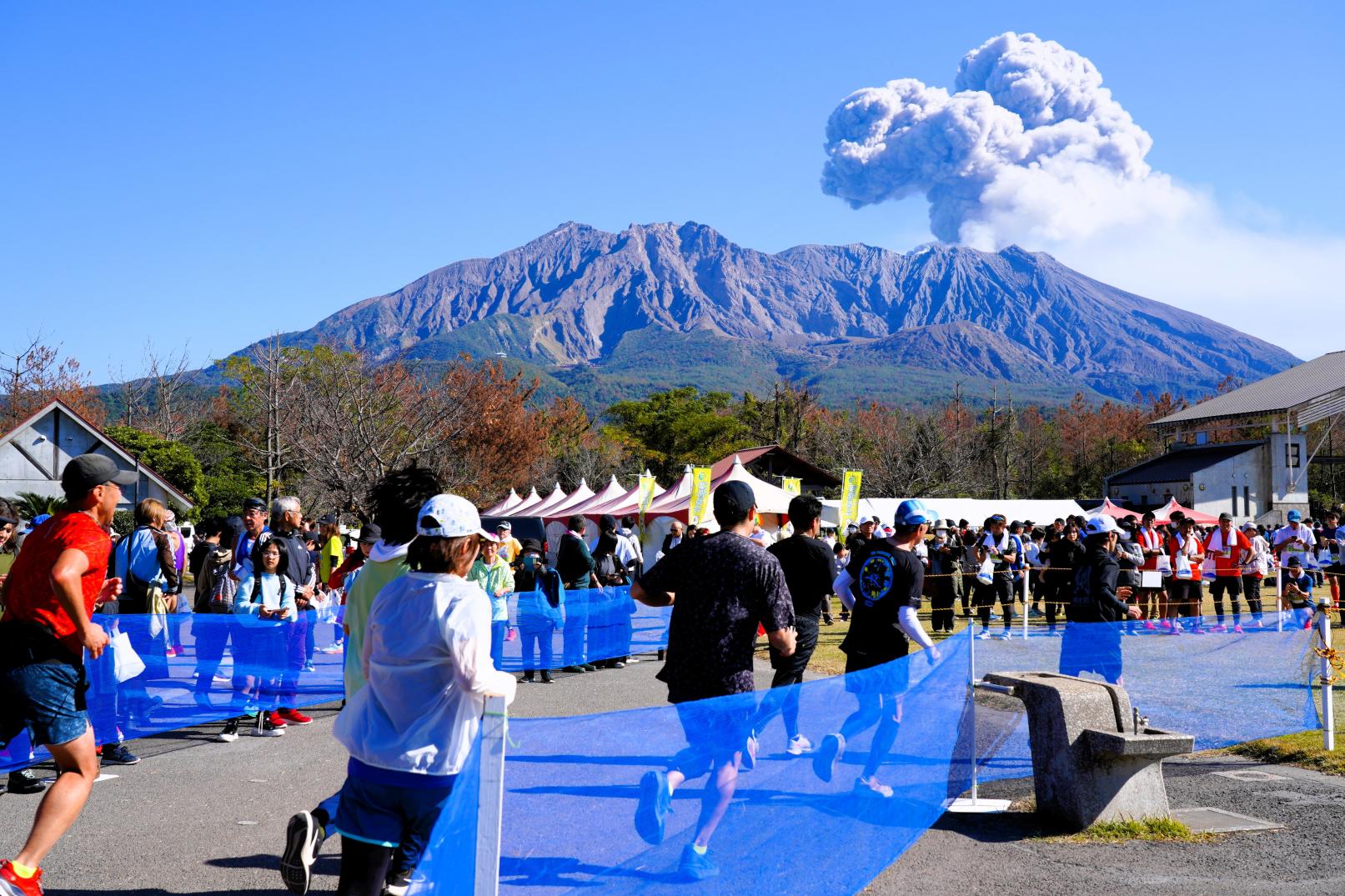 ランニング桜島-1