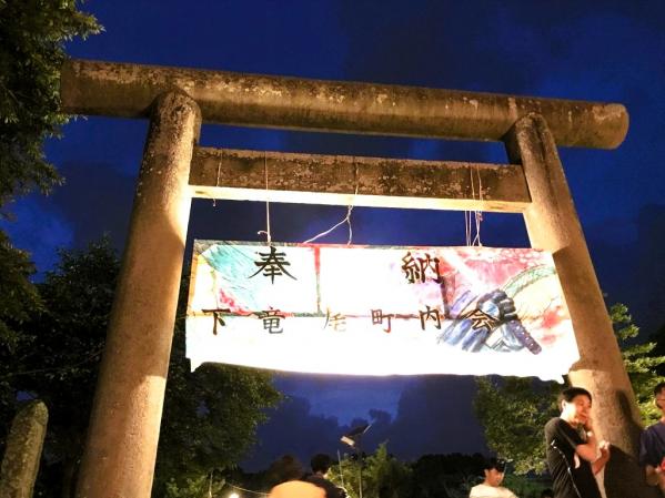 南洲神社　六月灯-0