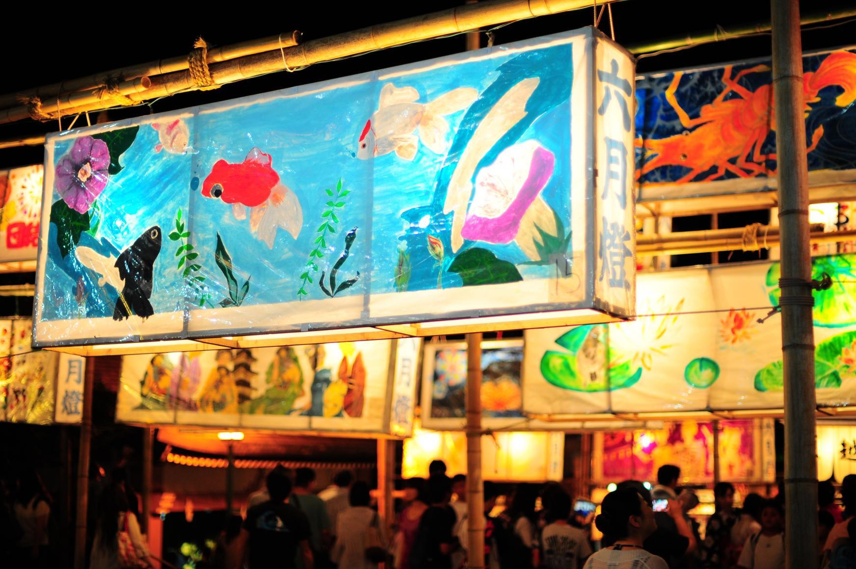 照國神社　六月灯